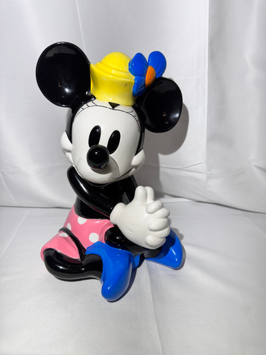 Minnie Mouse - Ceramic- Music Box - Schmid - It’s a small world- Disney