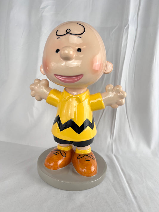 Charlie Brown - Peanuts- 11.5” porcelain statue- Westland Giftware- item number 8174