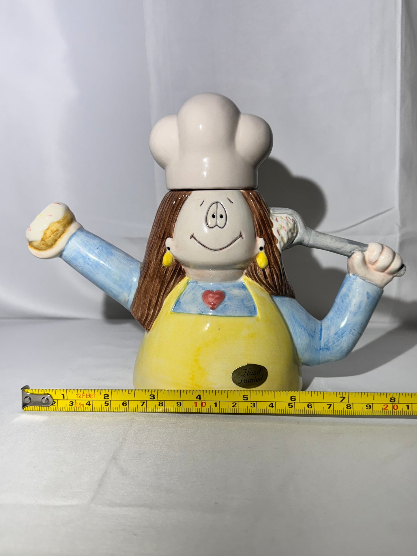 Cathy Buiewite - Teapot - Papel - Hand painted- made in Sri Lanka
