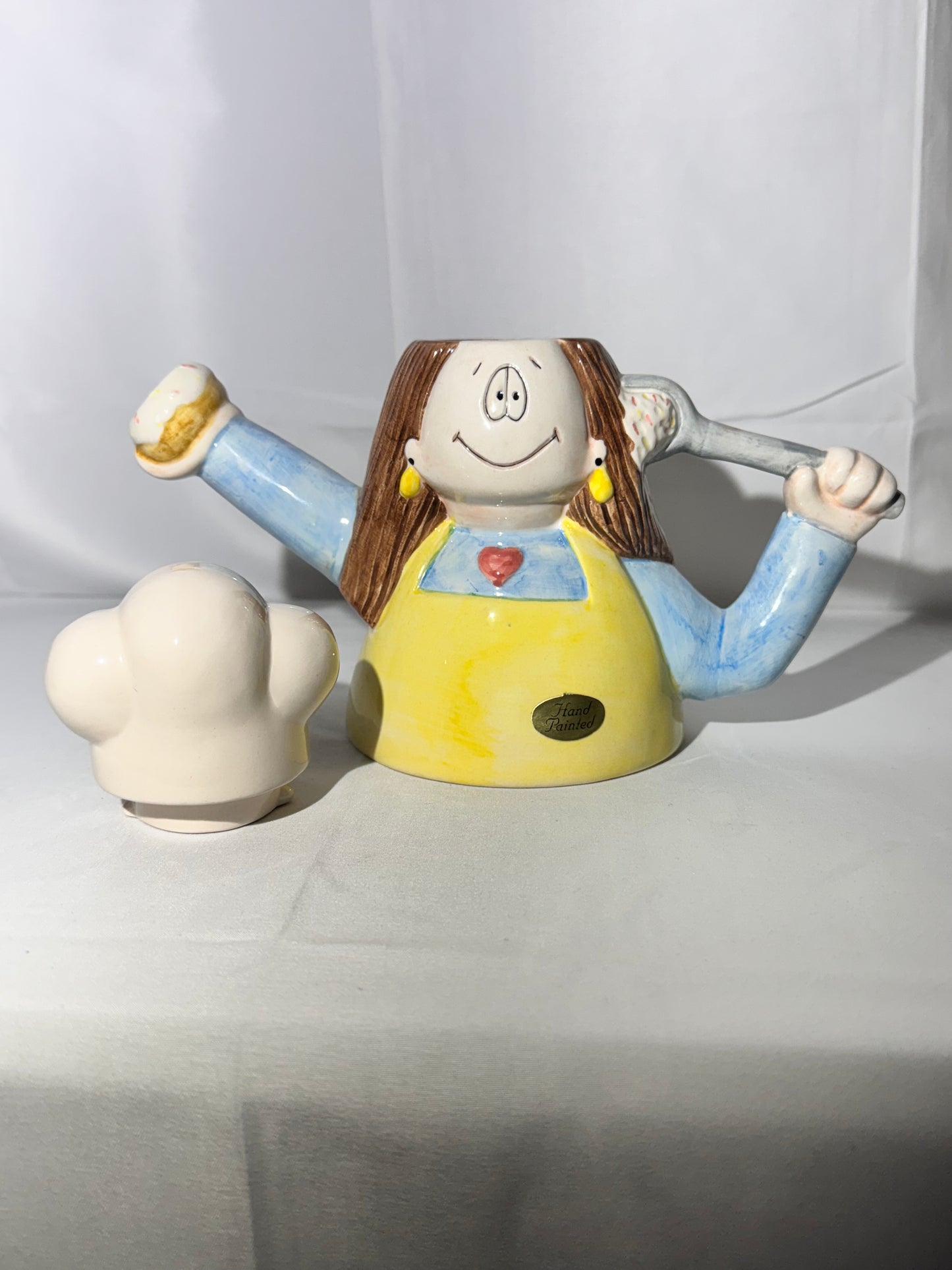 Cathy Buiewite - Teapot - Papel - Hand painted- made in Sri Lanka