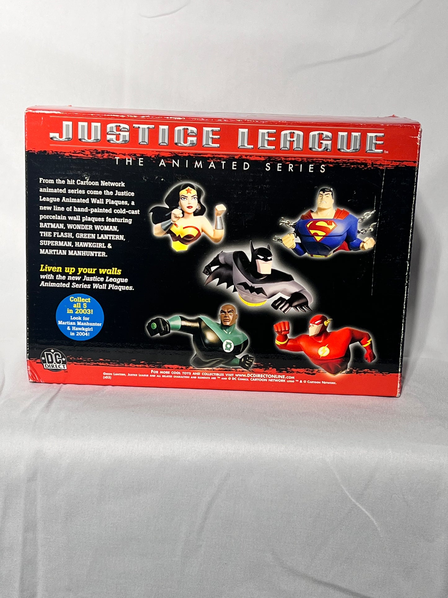 Green Lantern -Wall Plaque- Justice League - the animated series - DC Direct