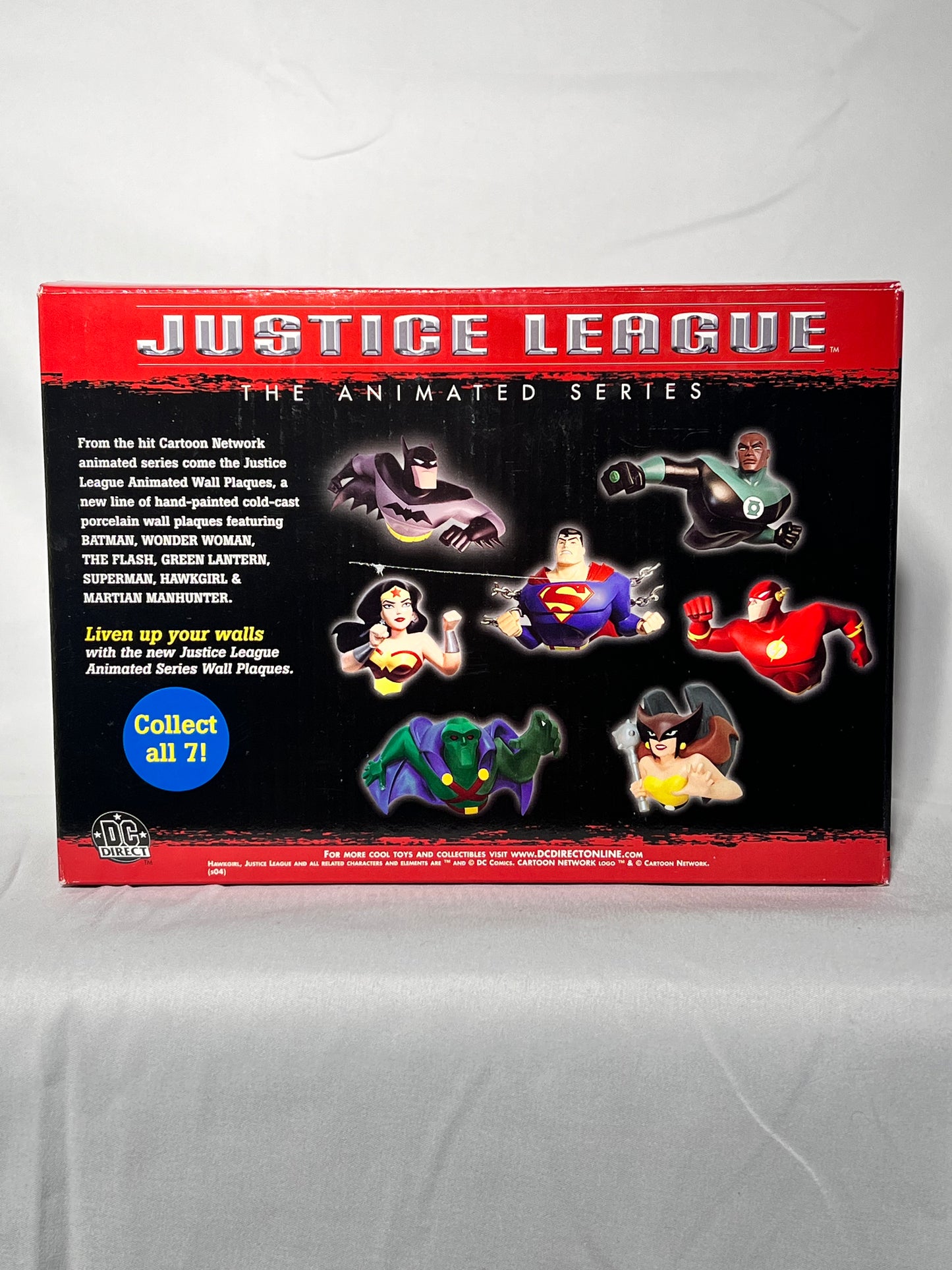 Hawk Girl - wall plaque- justice league- The Animated Series- DC Direct- Sculpted by John G. Mathews