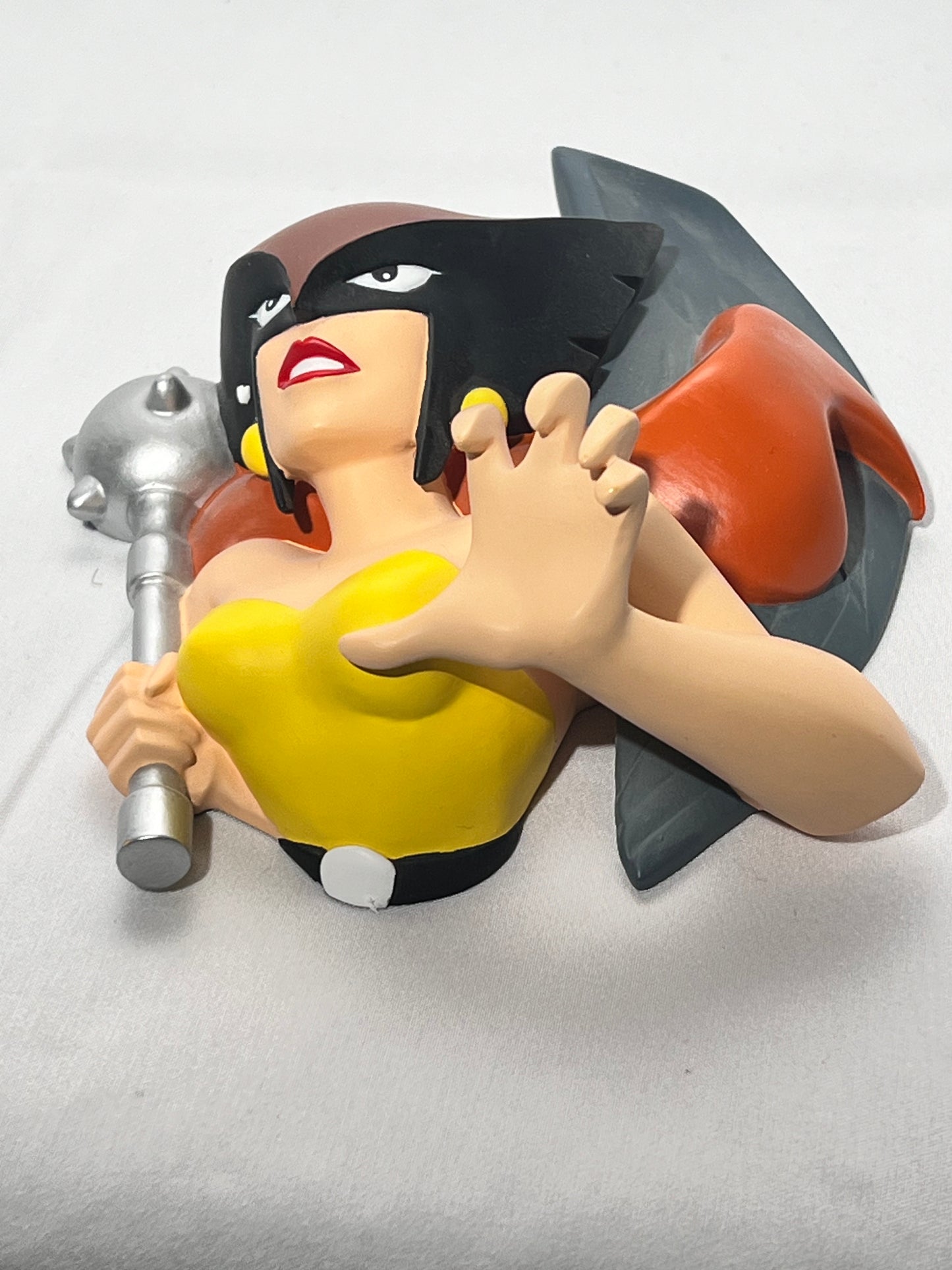 Hawk Girl - wall plaque- justice league- The Animated Series- DC Direct- Sculpted by John G. Mathews