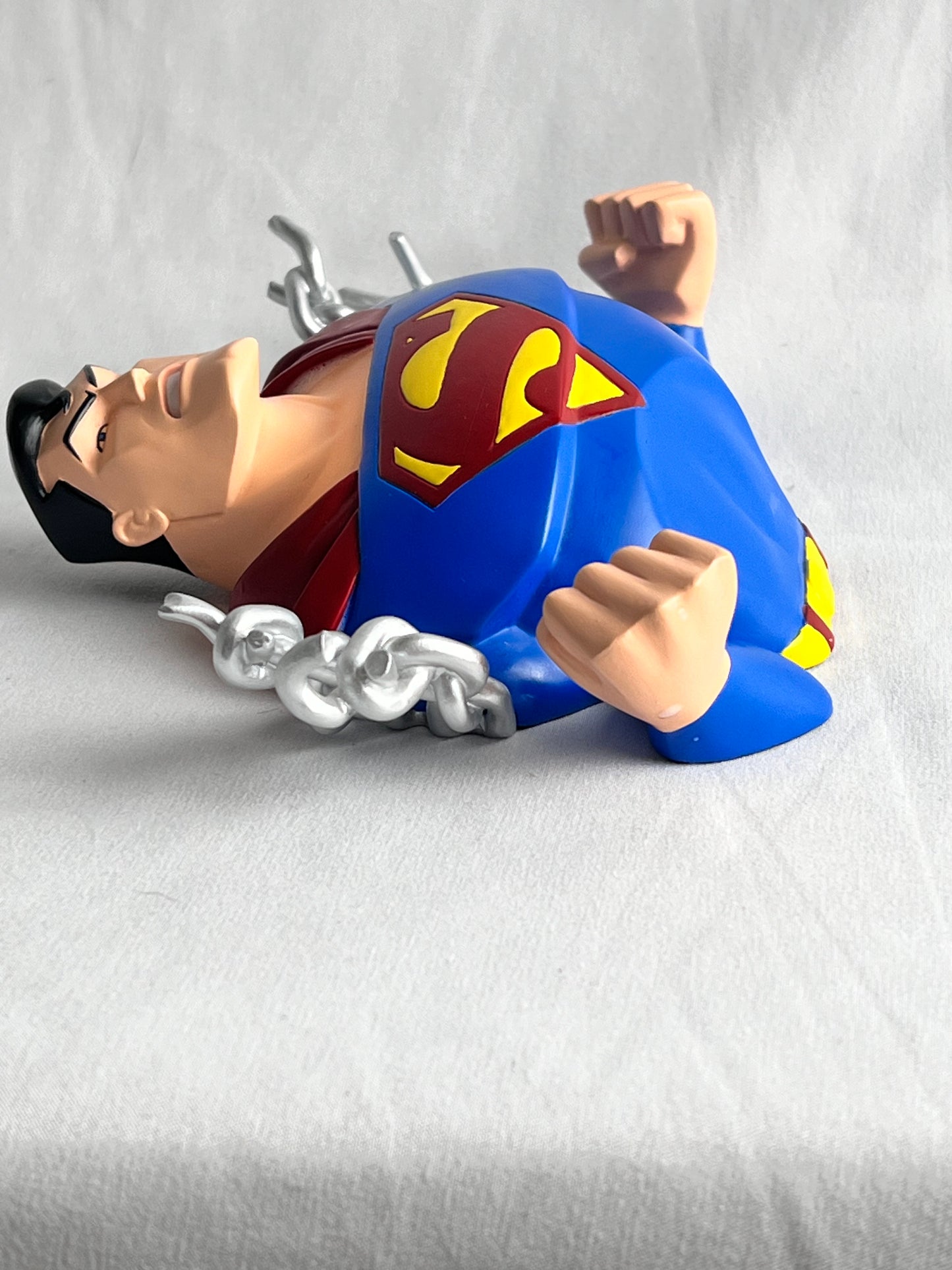 Superman - Wall Plaque - The Animated Series- Justice League- DC Direct-sculpted by John G Matthews and measures approximately 5 inches tall 7 inches wide 2 inches deep