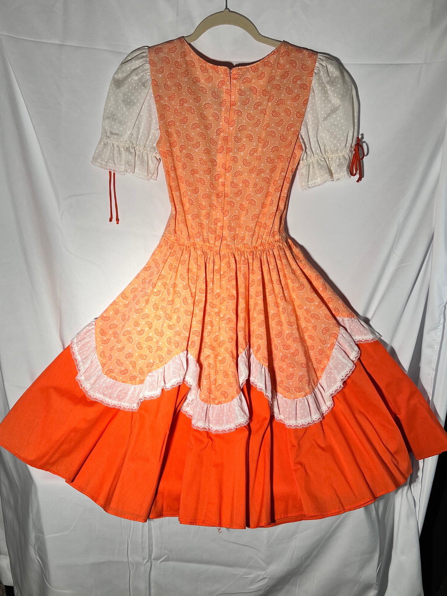 Vintage Square Dancing Dress - Partner Please- size 8 - women’s dress