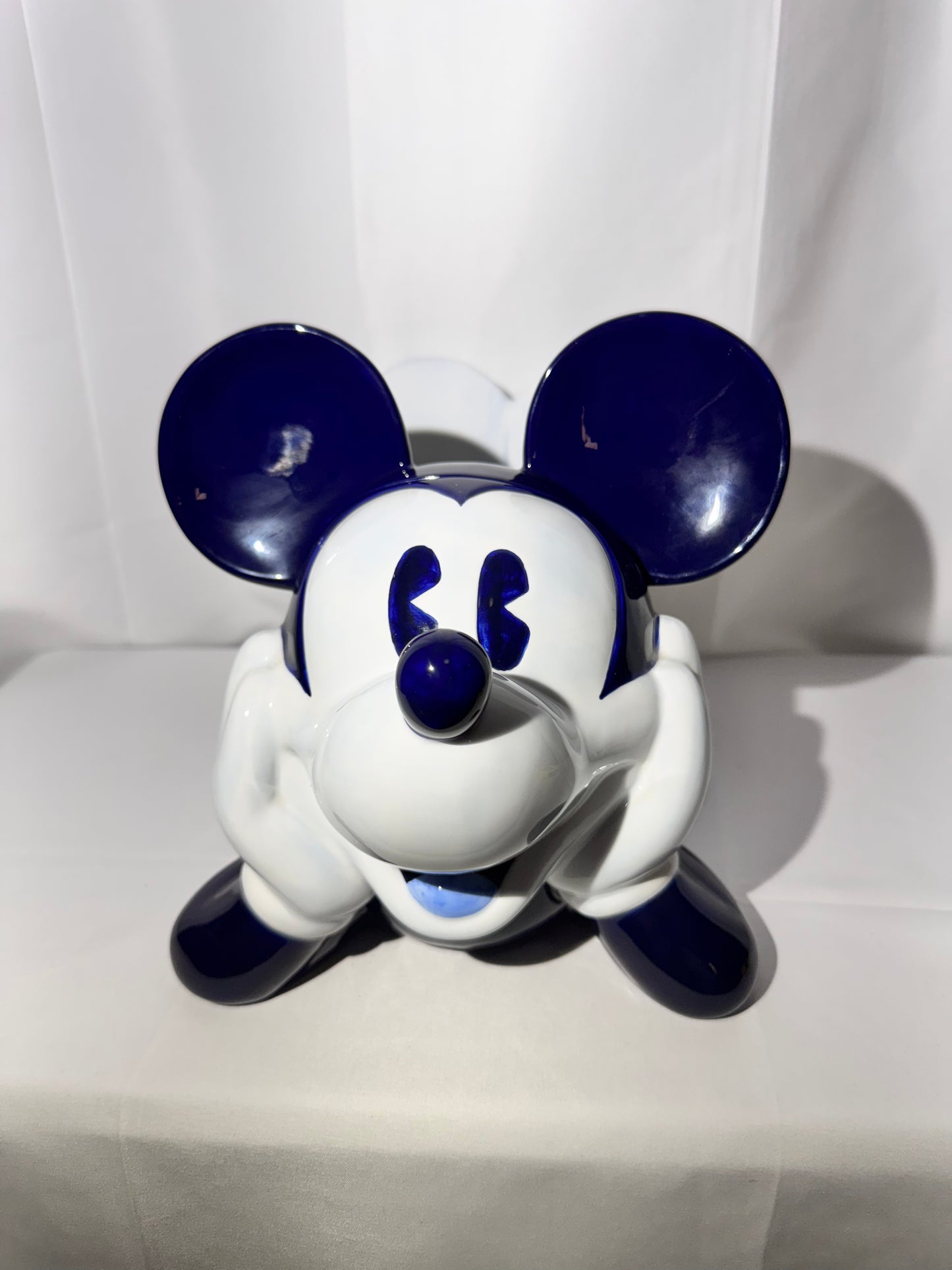 Blue Mickey Mouse- Cookie Jar - Disney Direct - Overland Park