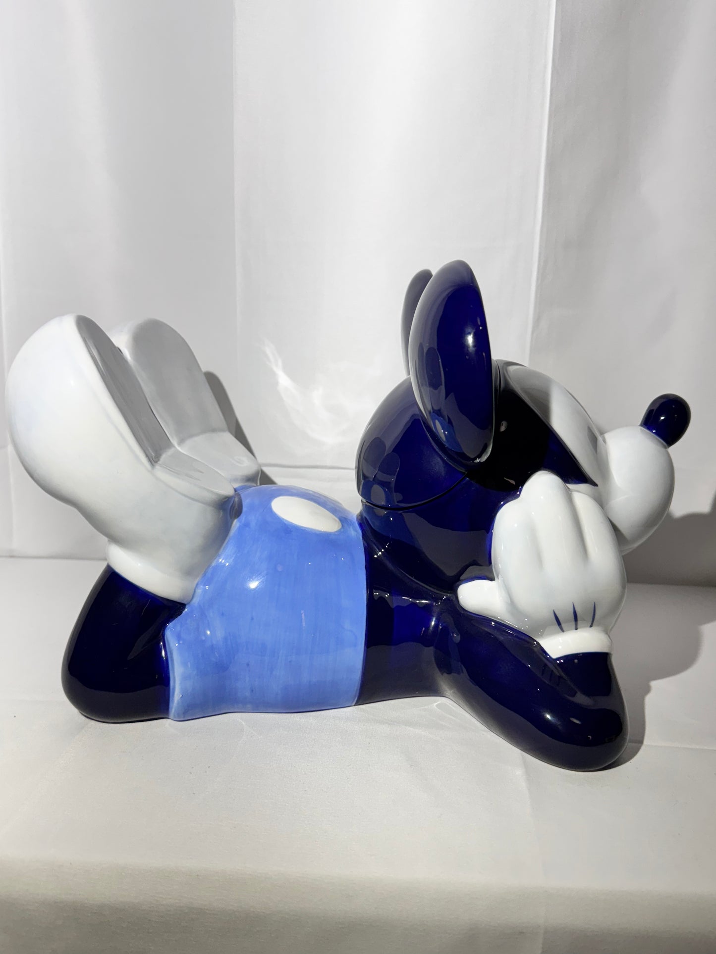 Blue Mickey Mouse- Cookie Jar - Disney Direct - Overland Park