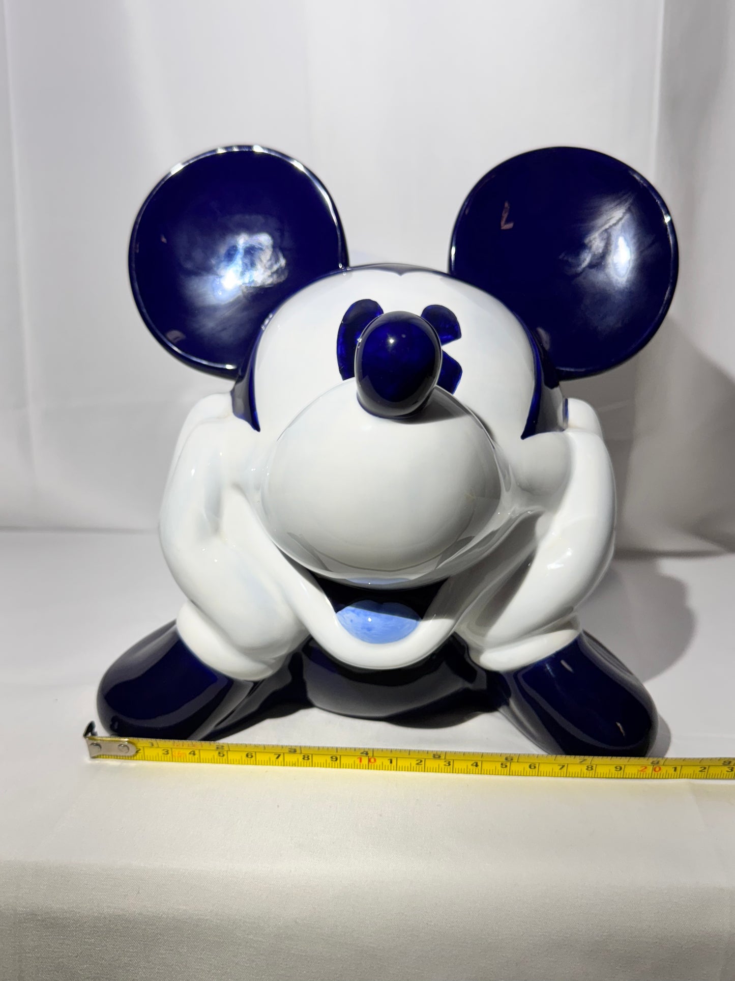 Blue Mickey Mouse- Cookie Jar - Disney Direct - Overland Park