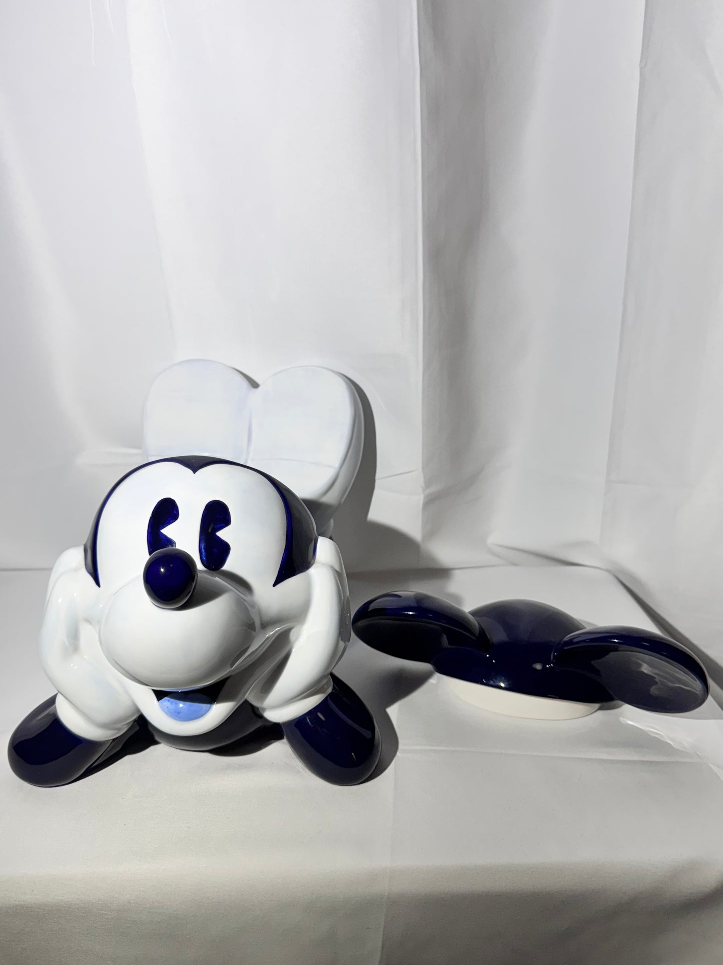 Blue Mickey Mouse- Cookie Jar - Disney Direct - Overland Park