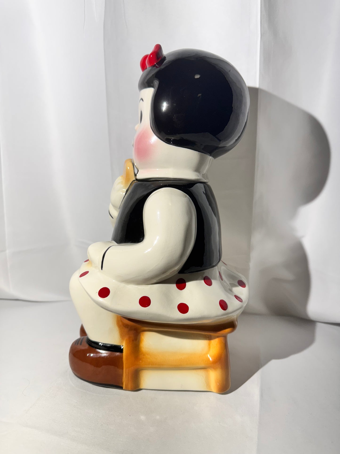 Rare- Nancy & Sluggo-14” Cookie jar-pottery by JD-limited edition #73-UFS