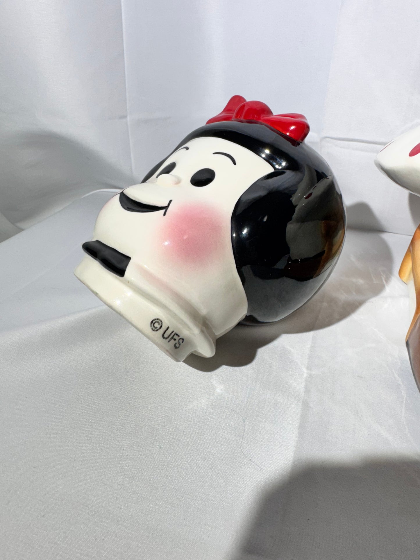 Rare- Nancy & Sluggo-14” Cookie jar-pottery by JD-limited edition #73-UFS