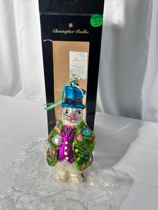 Radko - Hopper B Topper - Ornament