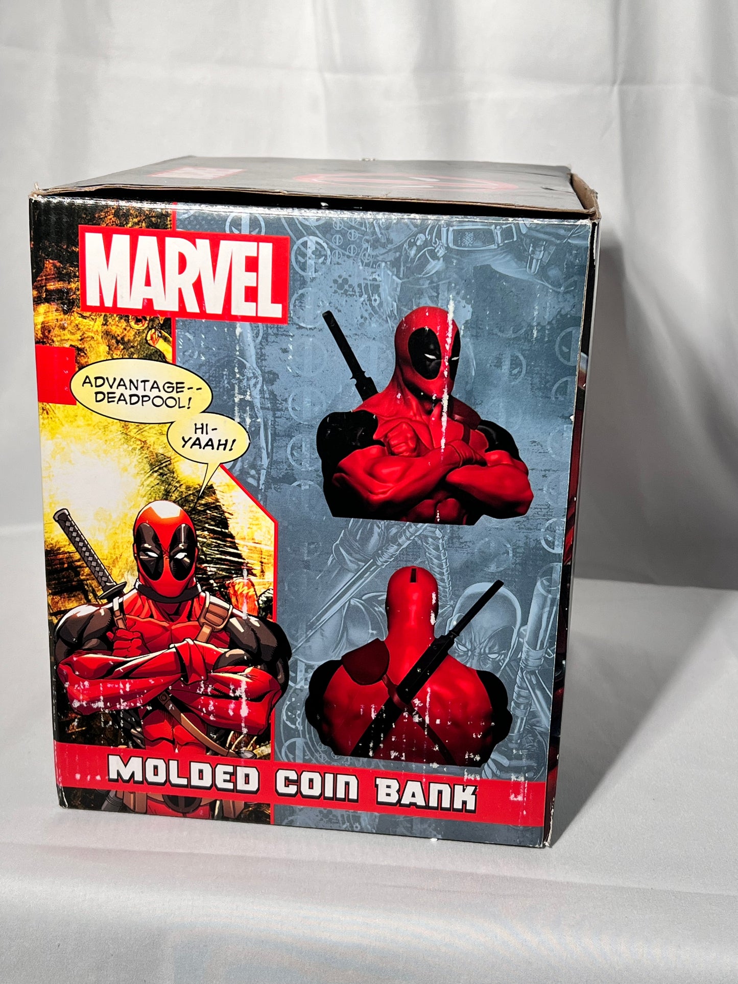 Dead Pool- 8.5” Molded Coin Bank - marvel - surreal entertainment