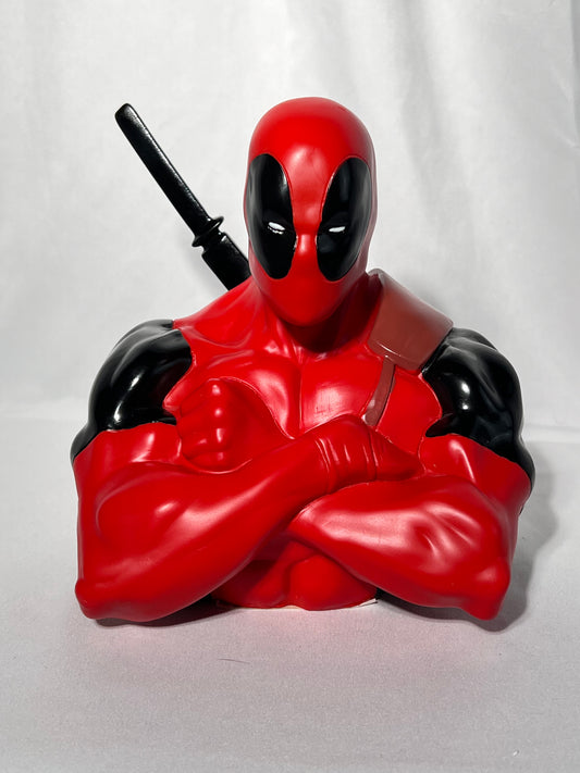 Dead Pool- 8.5” Molded Coin Bank - marvel - surreal entertainment