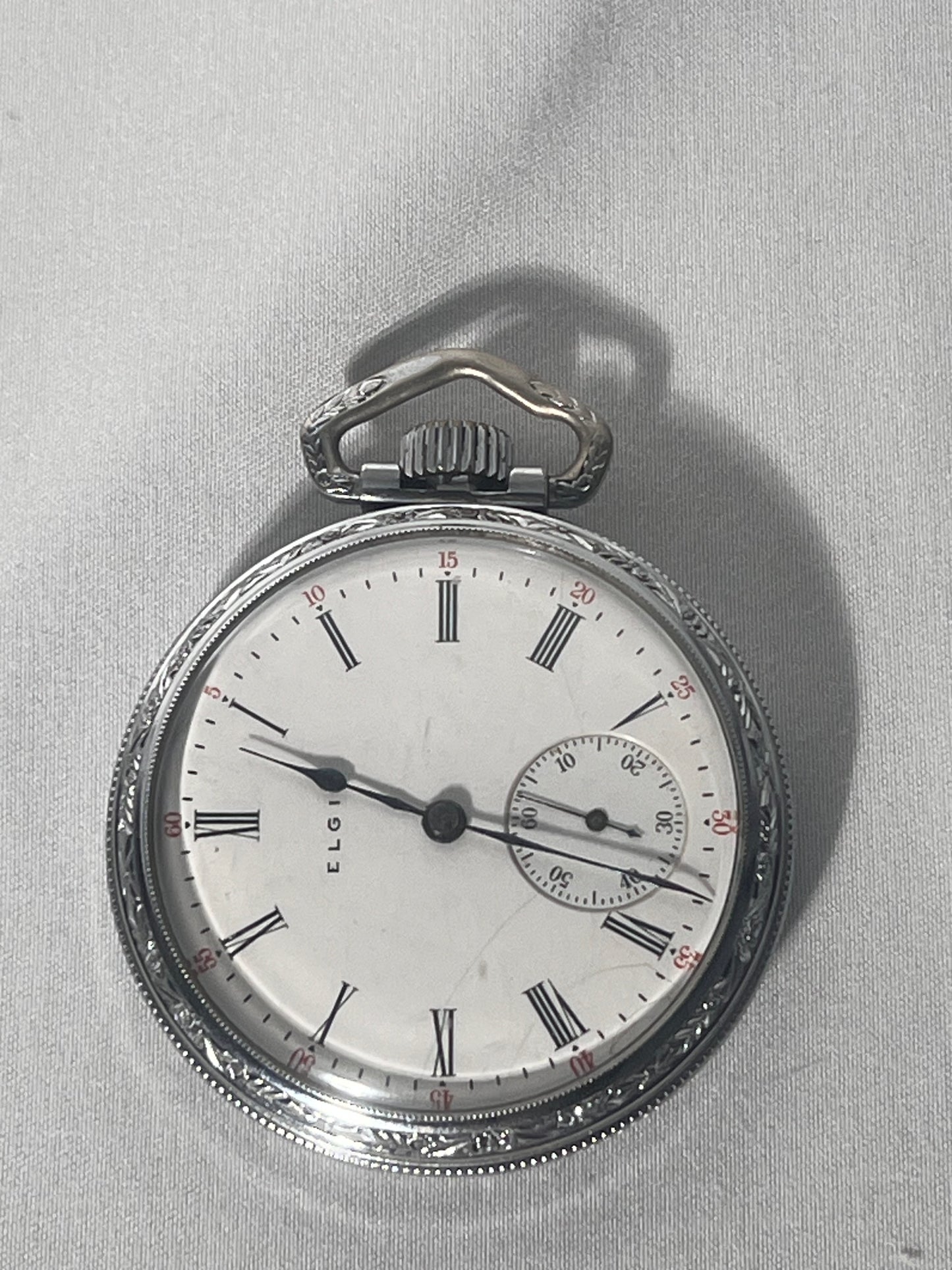 2 Pocket Watches- Elgin 1910 - Elgin 1917