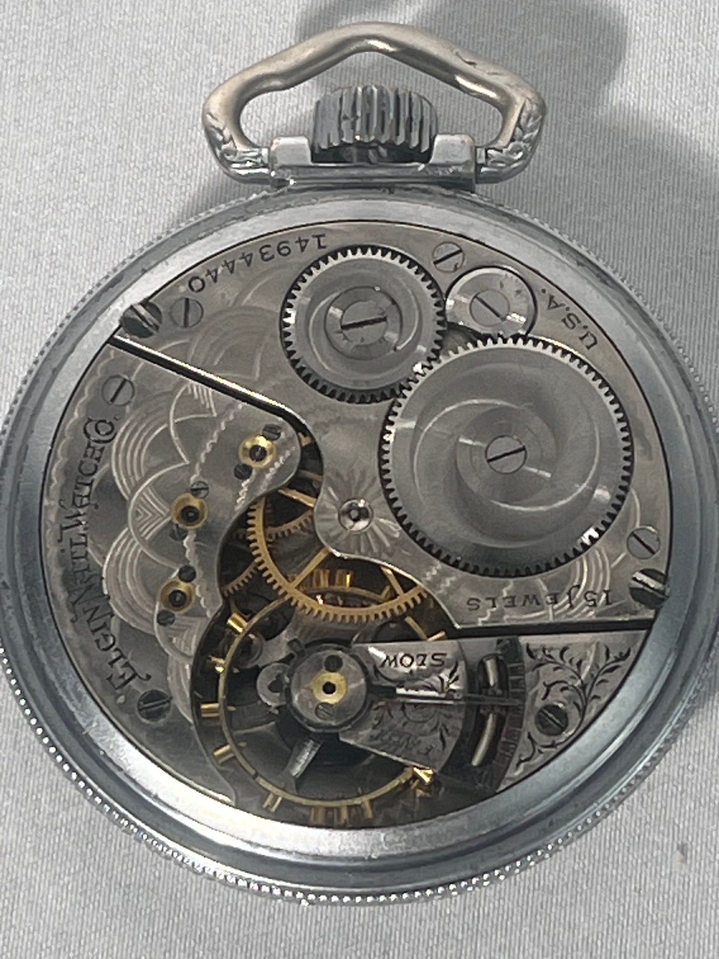 2 Pocket Watches- Elgin 1910 - Elgin 1917