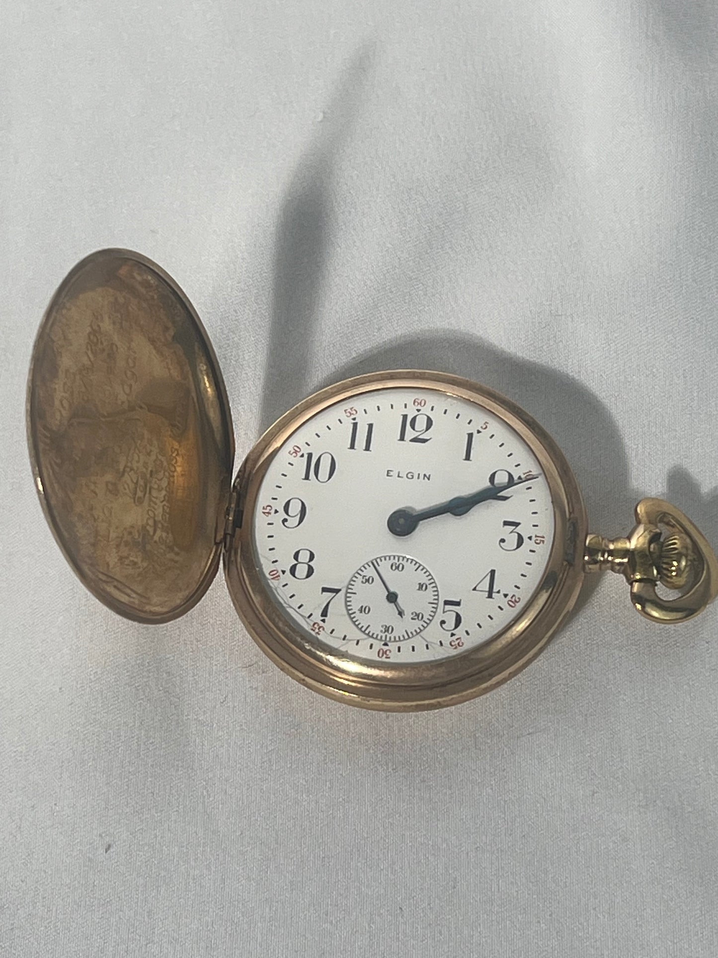 2 Pocket Watches- Elgin 1910 - Elgin 1917