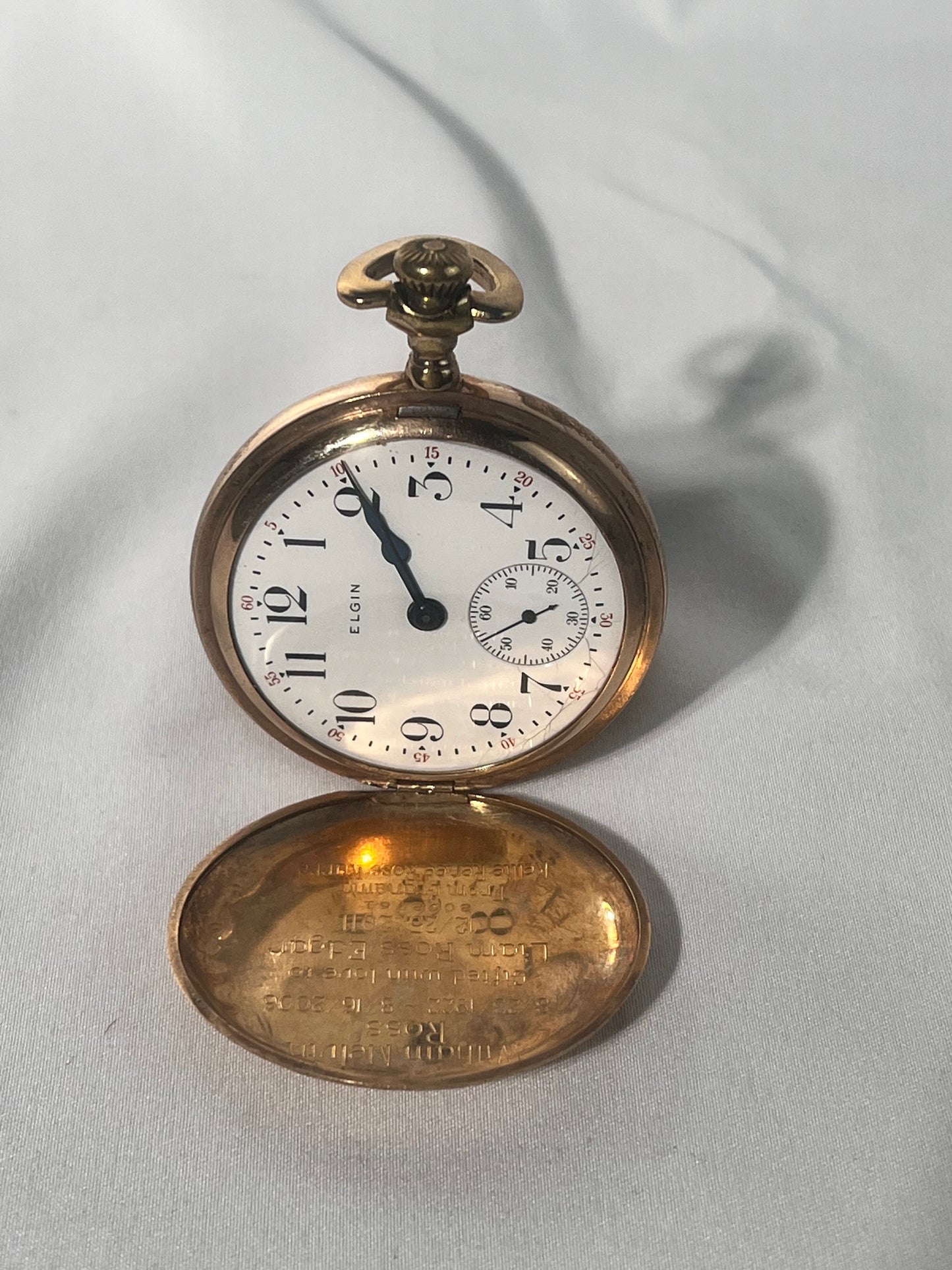 2 Pocket Watches- Elgin 1910 - Elgin 1917