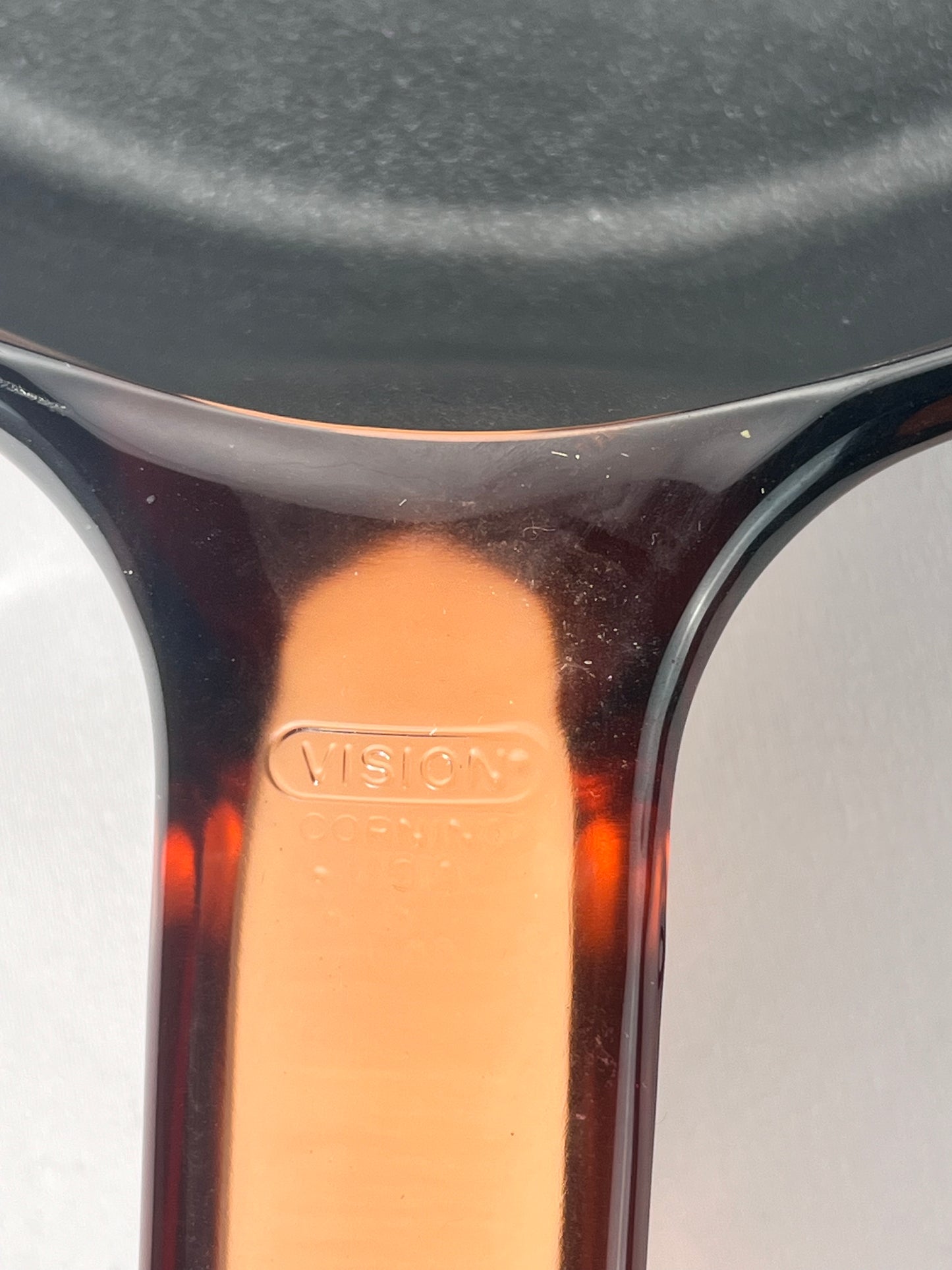 Pyrex- vision-Corning - Amber- non stick- with lid v1.5- 7” pan