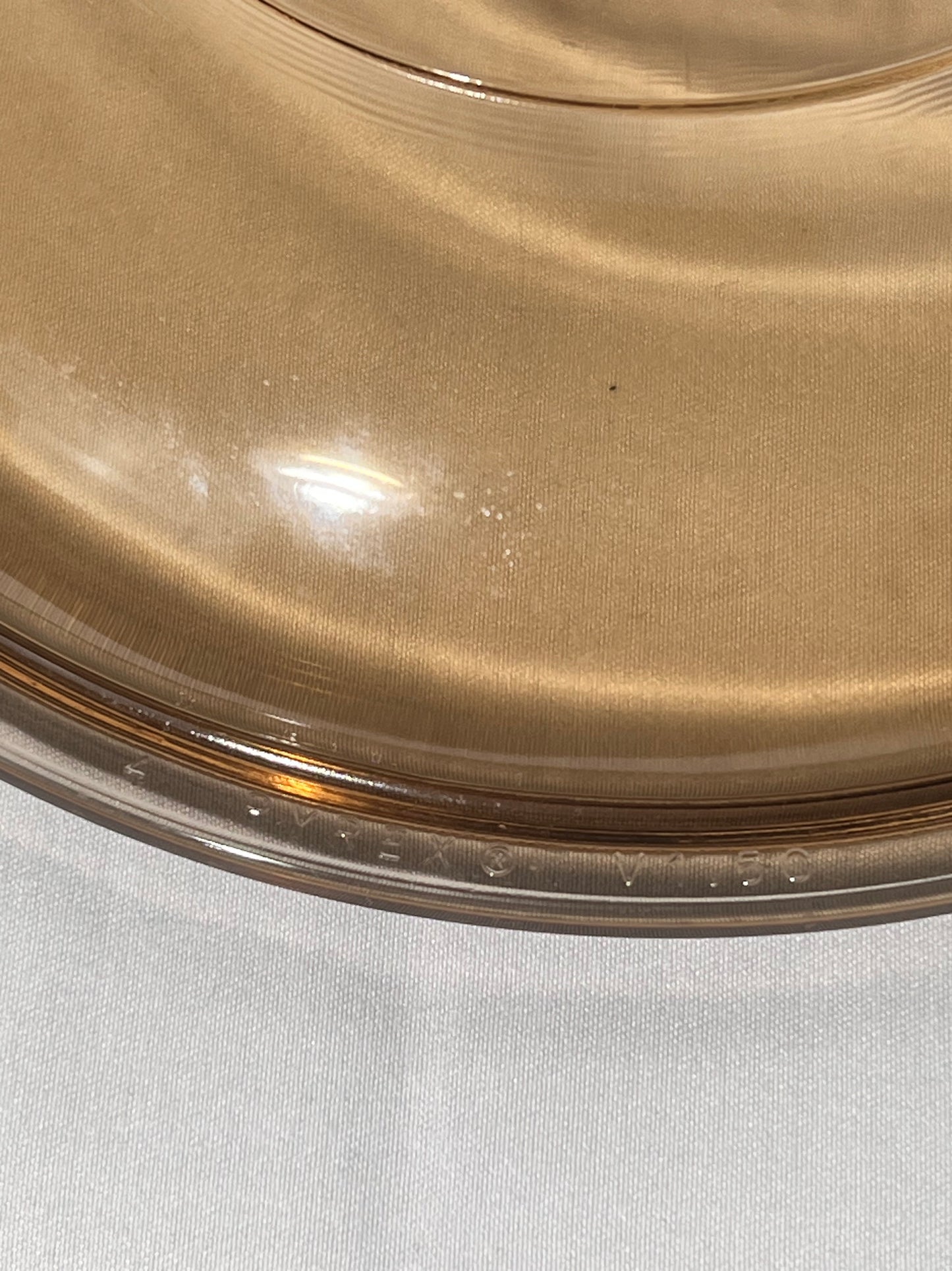 Pyrex- vision-Corning - Amber- non stick- with lid v1.5- 7” pan