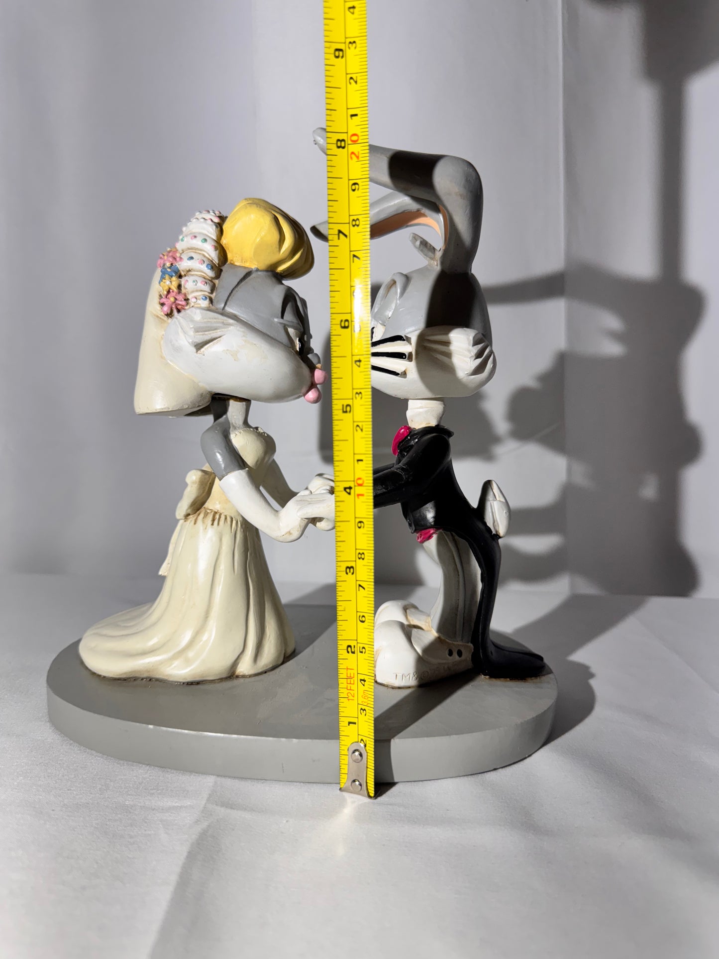 Bugs Bunny and Lola -  bobble heads - wedding - Warner Brothers- Looney Tunes