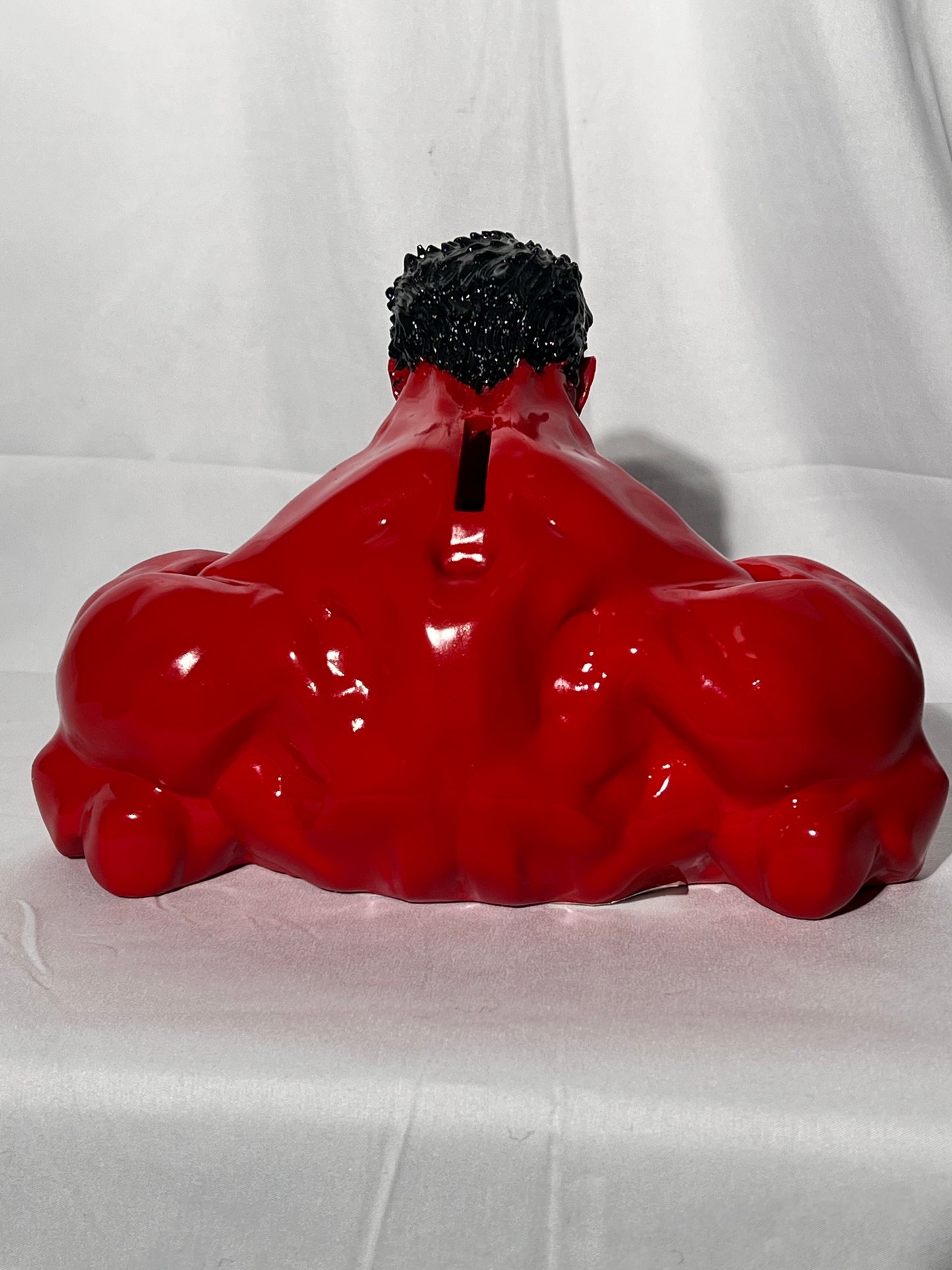 Red Hulk - 7” Ceramic coin bank - Marvel- 2016 - Surreal Entertainment