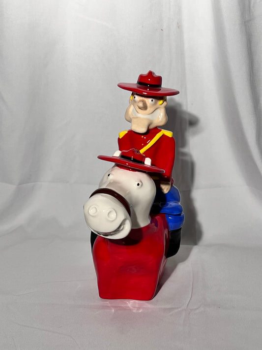 Dudley Do-right - 12” cookie Jar - limited edition 15/100 - Rocky and Bullwinkle