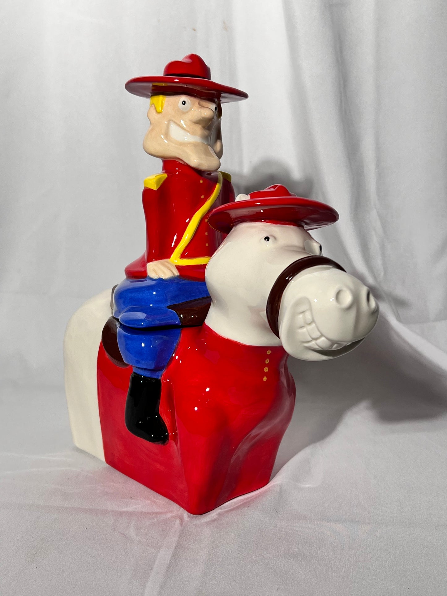 Dudley Do-right - 12” cookie Jar - limited edition 15/100 - Rocky and Bullwinkle