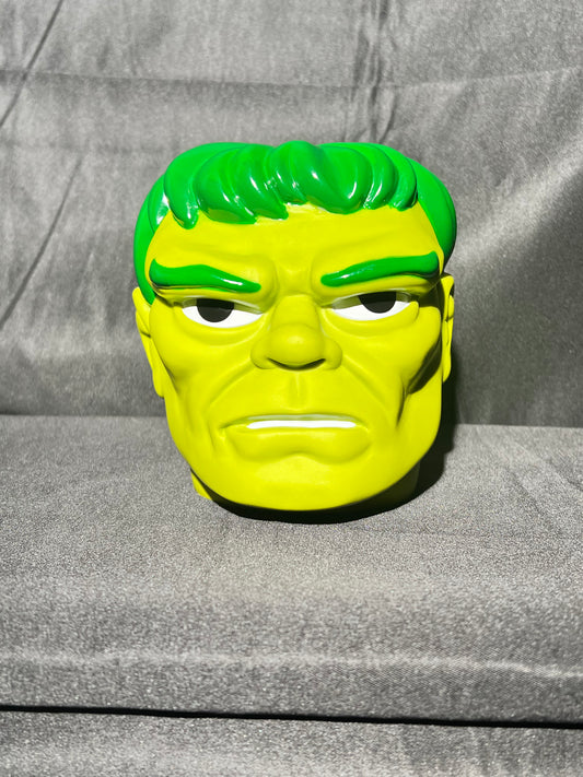 Hulk - 6” coin bank - Rare - Marvel-The Incredible Hulk - plastic resin