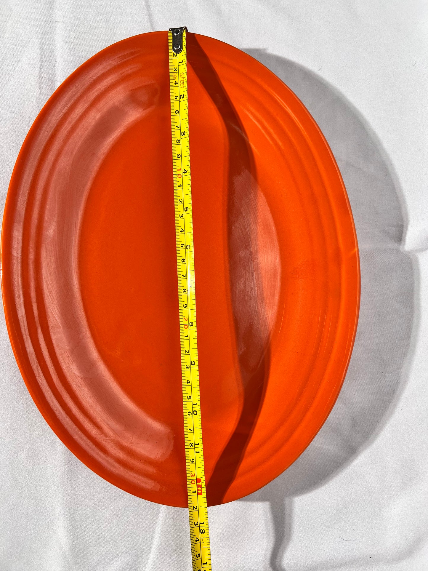 Bauer Pottery - Los Angeles- 12 1/2” oval serving platter - Vintage
