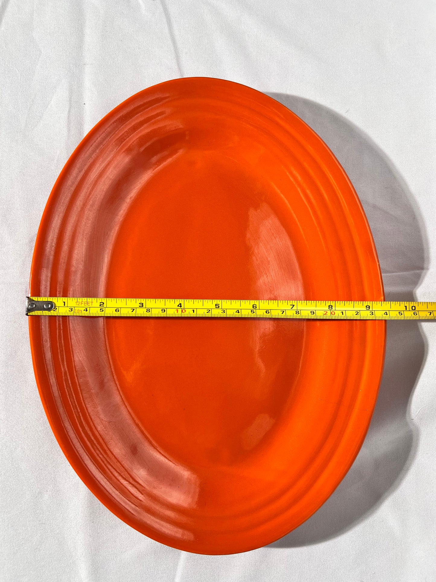 Bauer Pottery - Los Angeles- 12 1/2” oval serving platter - Vintage