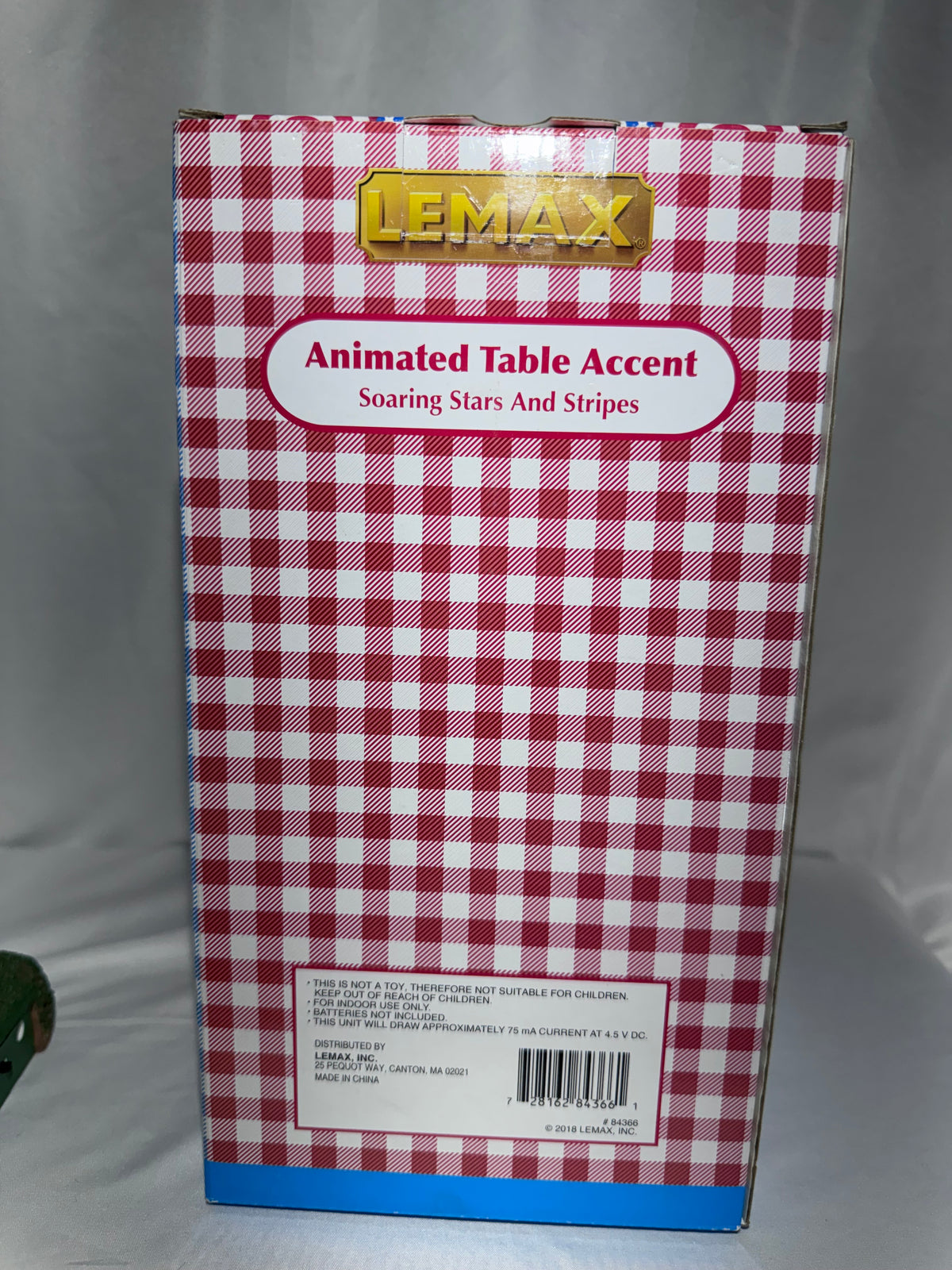 Lemax Soaring Stars And Stripes #84366 – Animated Hot Air Balloon – Retired 2019 – Tested & Working
