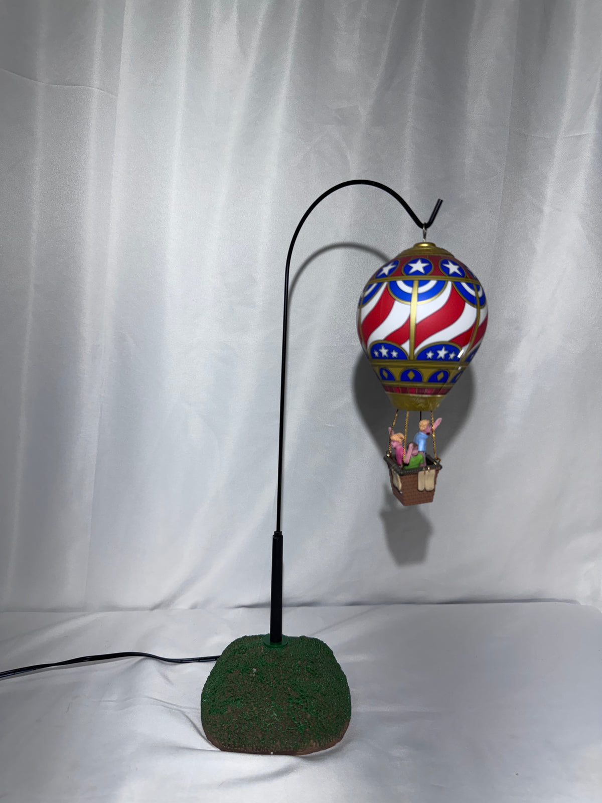 Lemax Soaring Stars And Stripes #84366 – Animated Hot Air Balloon – Retired 2019 – Tested & Working