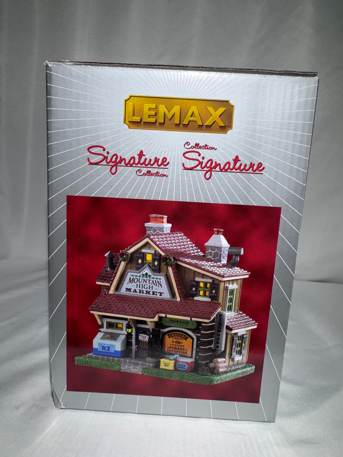 Lemax Mountain High Market #95534 – Vail Village Signature Collection – 2019
